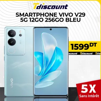 SMARTPHONE VIVO V29 5G 12GO 256GO BLEU